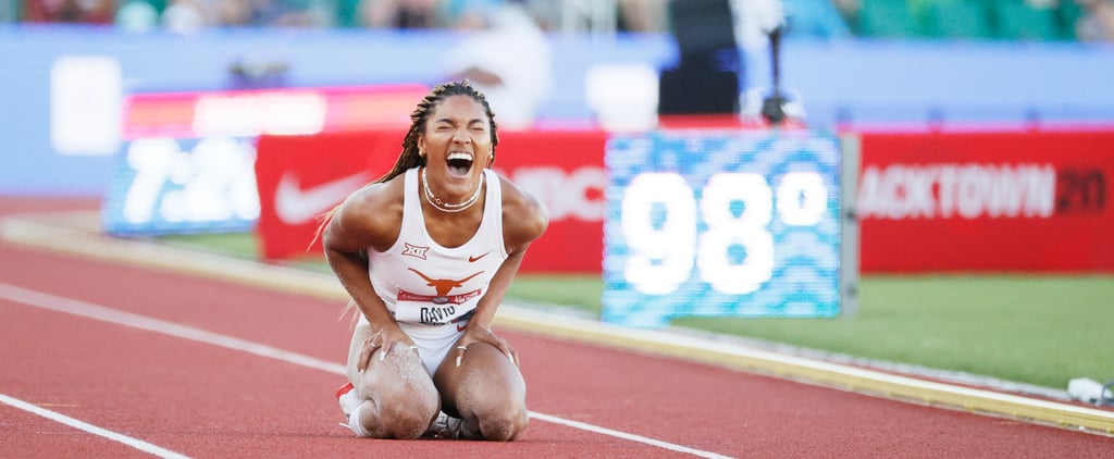 No One Had a Better Reaction to Qualifying For Tokyo Than Texas Long Jumper Tara Davis