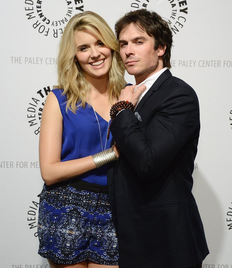 Maggie Grace and Ian Somerhalder