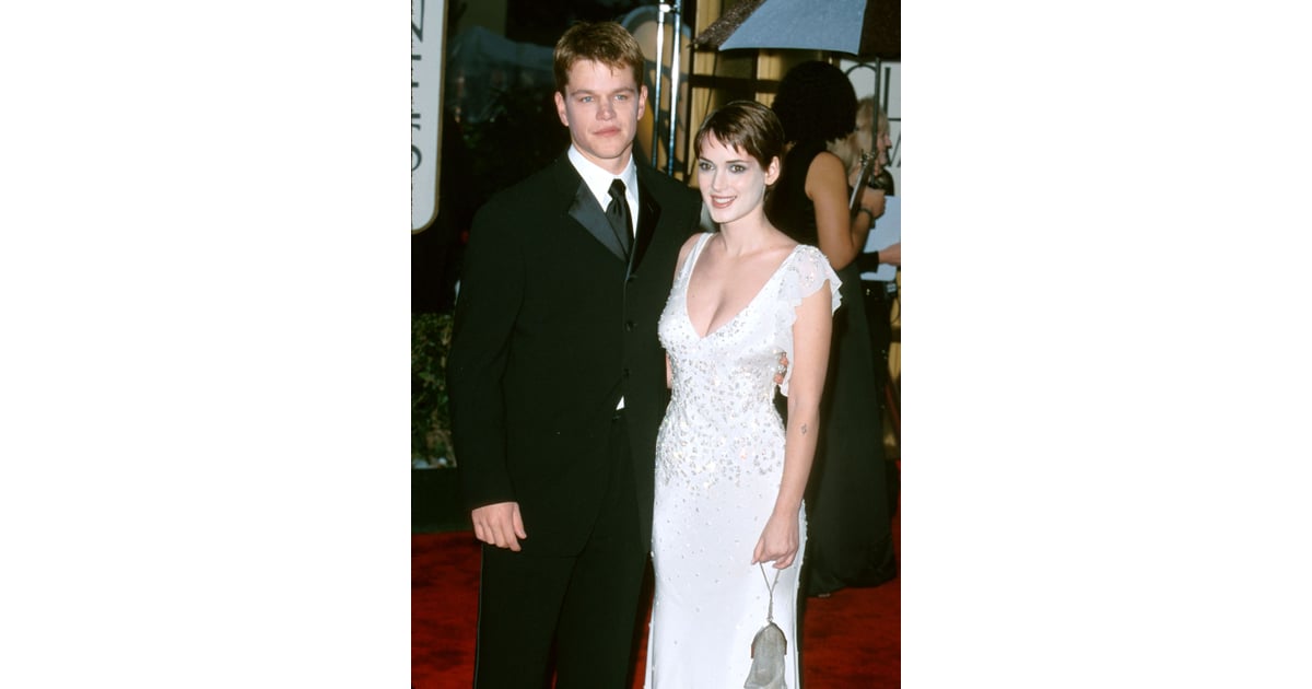 Matt Damon and Winona Ryder in 2000 Celebrity Couples