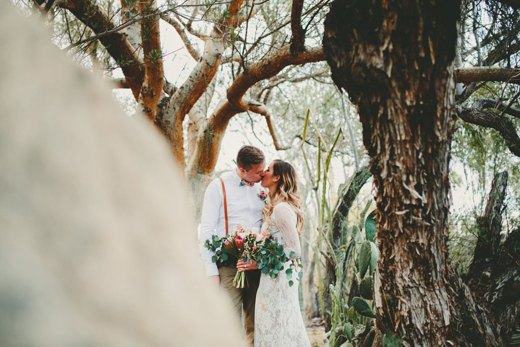 Trendy Palm Springs Wedding