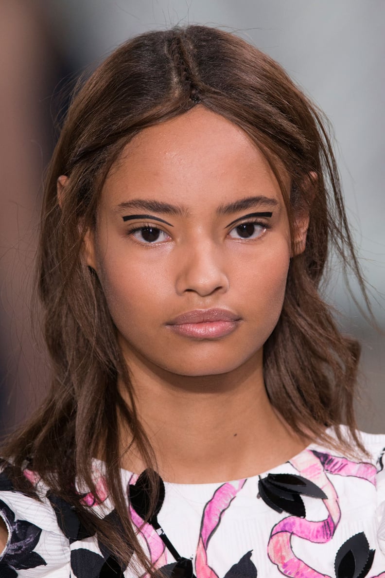 Malaika Firth at Roberto Cavalli Spring 2015