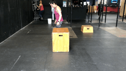 Lateral Handstand Walk Using a Box