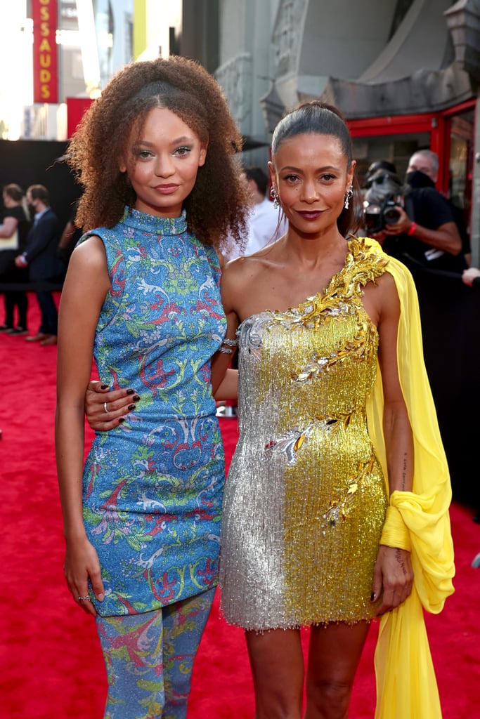 Nico Parker and Thandiwe Newton Attend Reminiscence Premiere