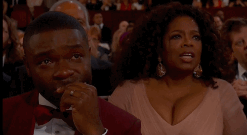 David Oyelowo and Oprah felt the power of Common and John Legend, too.