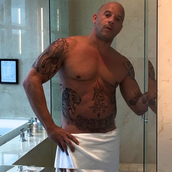 Vin Diesel Posts a Shirtless Photo on Instagram 2016