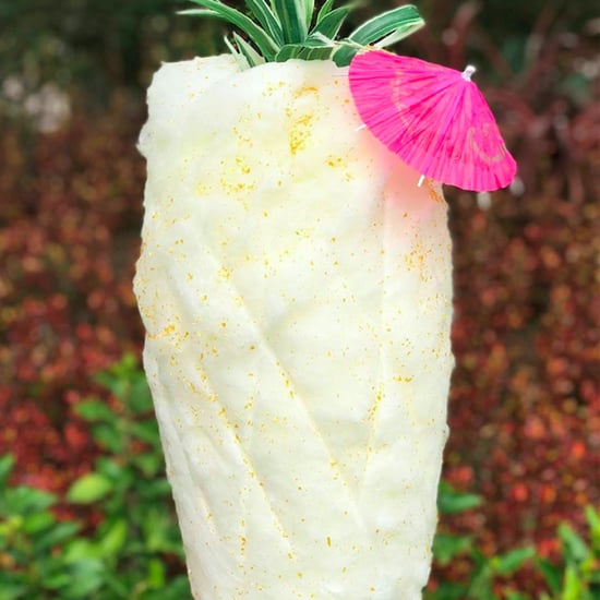 Disney Pineapple-Shaped Cotton Candy