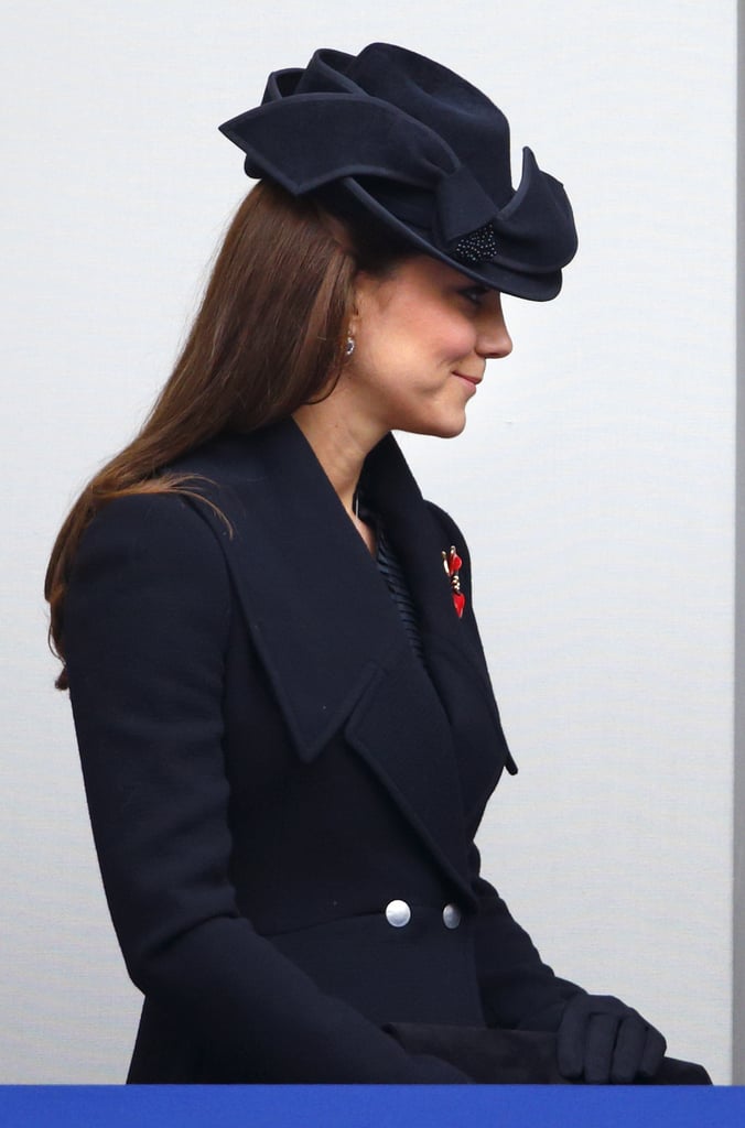 The Duchess of Cambridge on Remembrance Sunday 2014