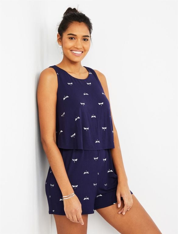 Lift Up Tiered Nursing Romper