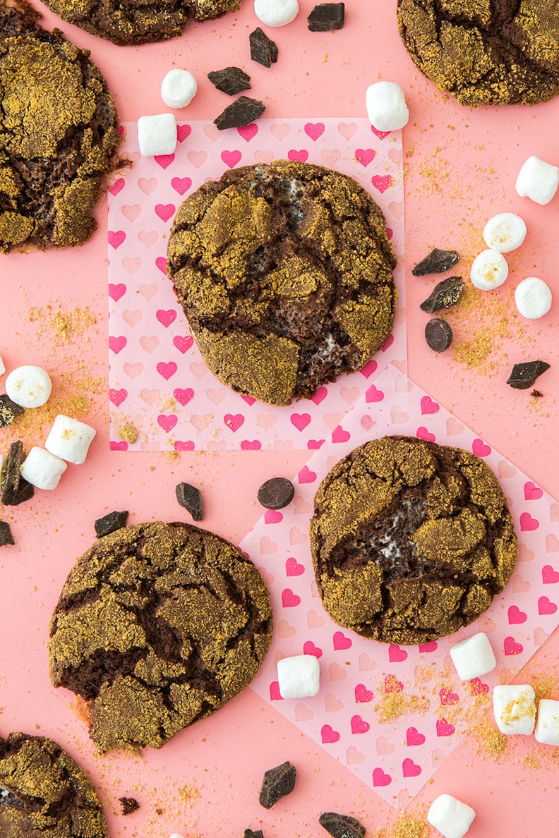 S'mores Cake Mix Cookies