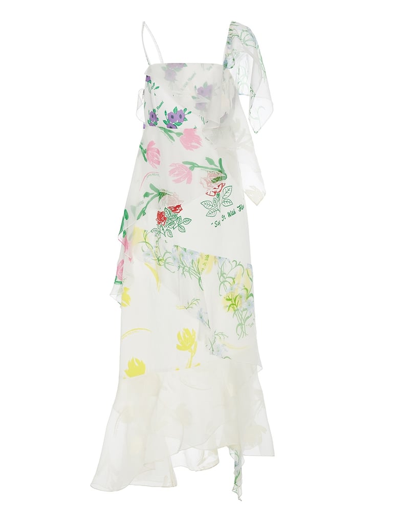 Rosie Assoulin Floral Layered Slip Dress