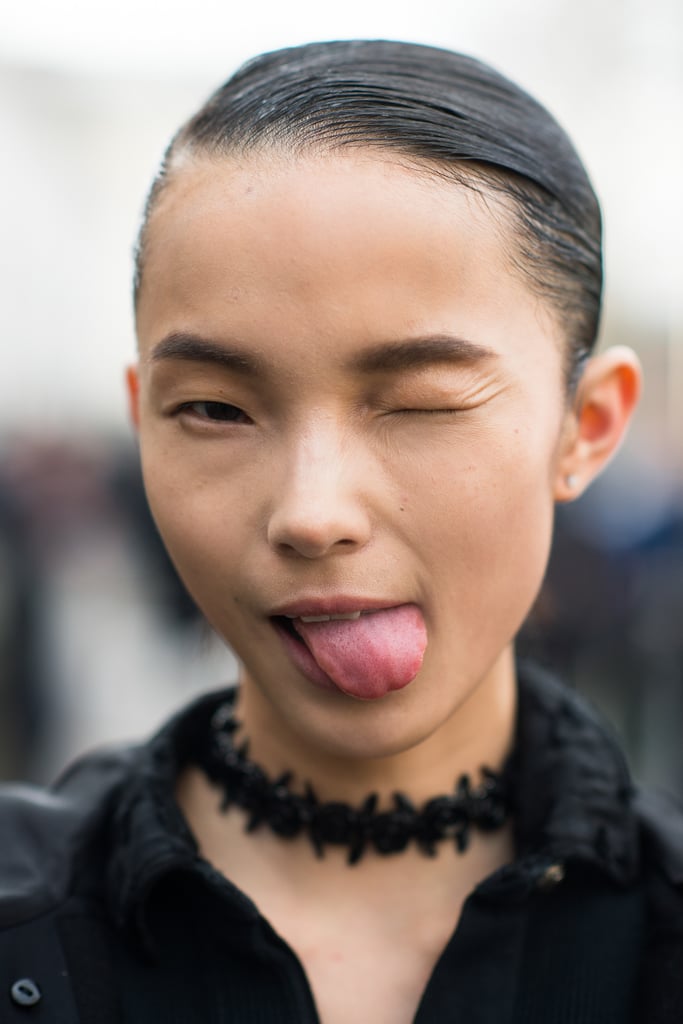 PFW Beauty Street Style Fall 2014 PFW Beauty Street Style Fall 2014