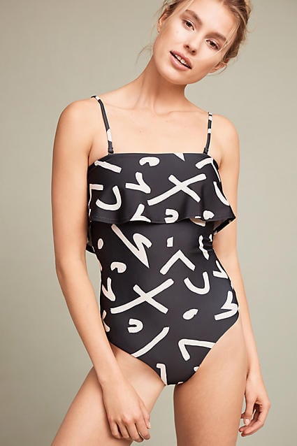 The Ones Who Ruffled One-Piece Swimsuit