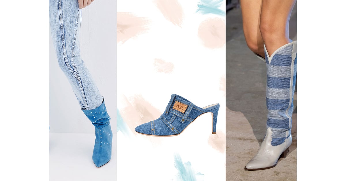 Spring/Summer 2021 Shoe Trend: Denim 