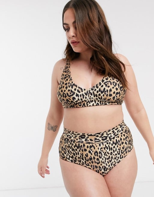 River island sale leopard bikini