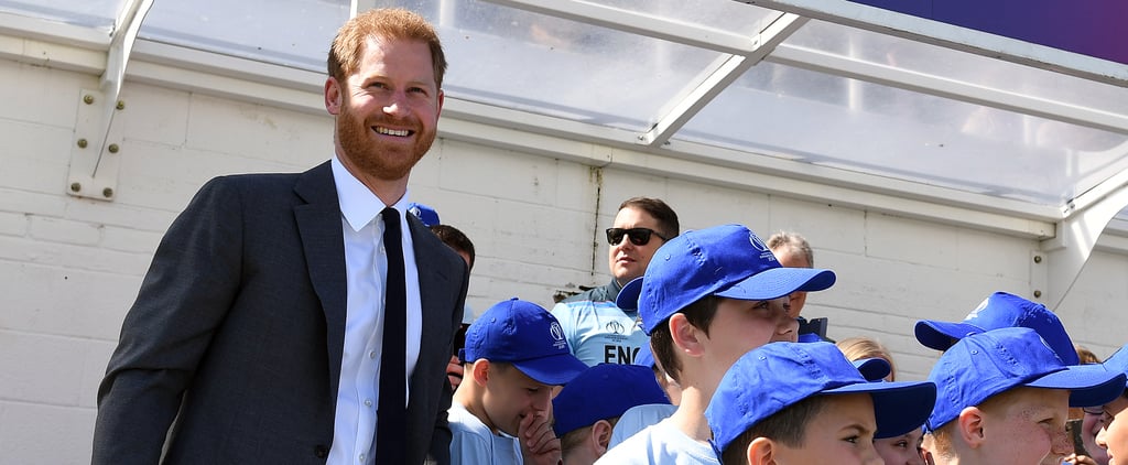Prince Harry at Opening of Cricket World Cup 2019