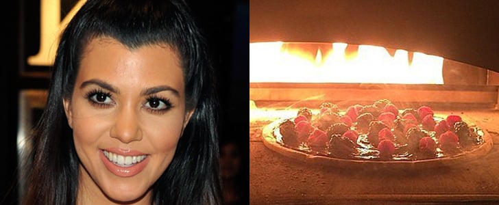 Kourtney Kardashian Pizza Photos