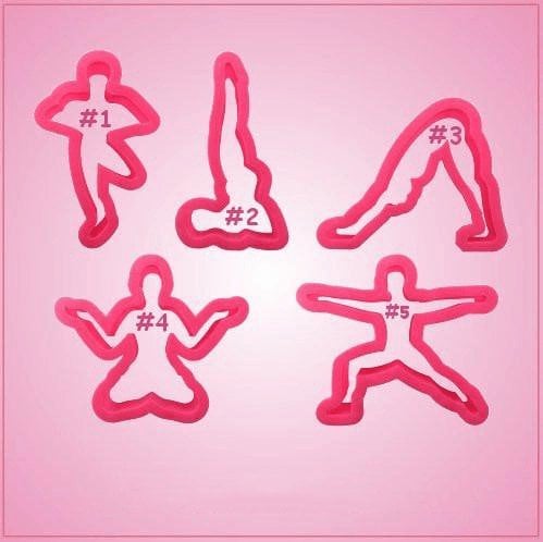 Yoga Cookie Cutters