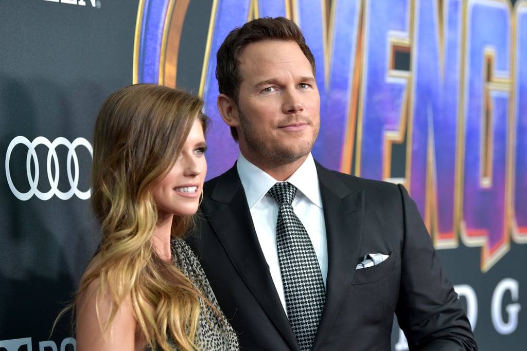 Chris Pratt and Katherine Schwarzenegger Avengers Premiere