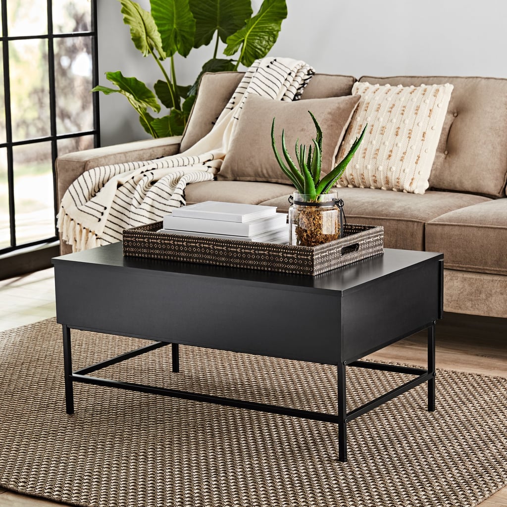 Mainstays Sumpter Park Coffee Table Best SpaceSaving Furniture From Walmart POPSUGAR Home