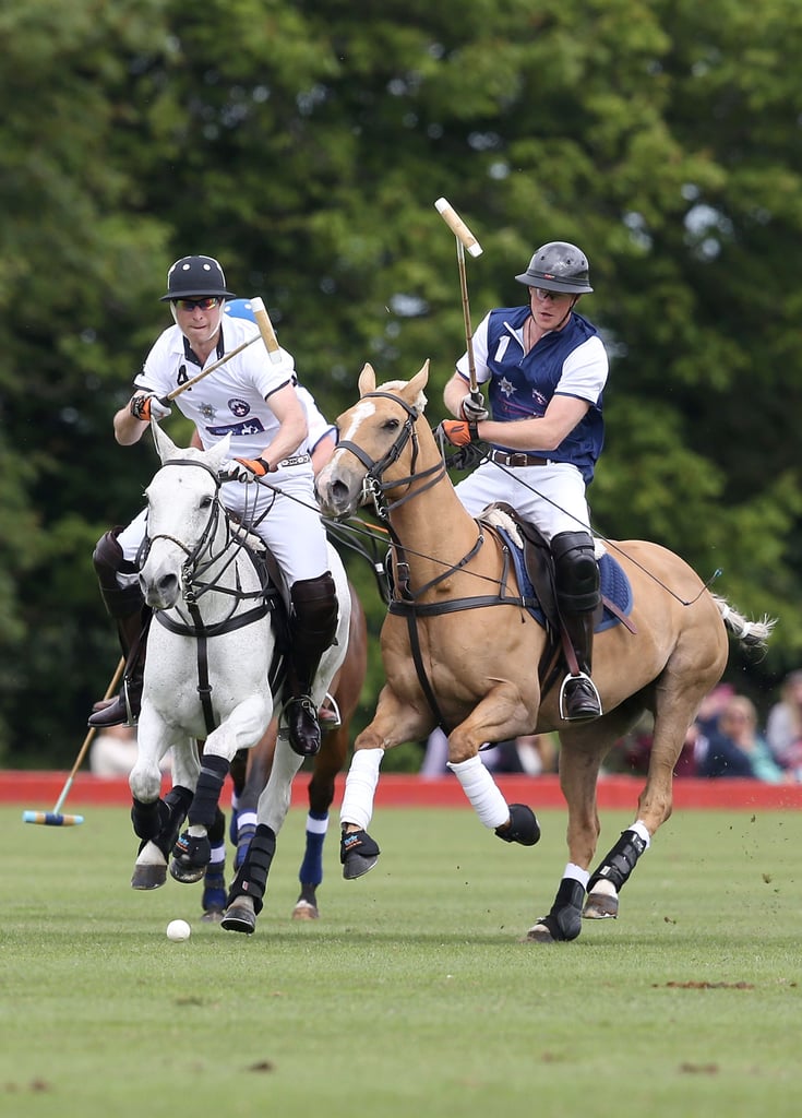 Where Prince William and Prince Harry Competed Against Each Other