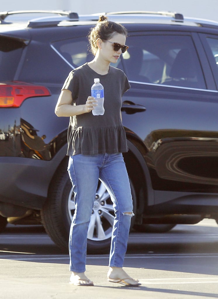 Rachel Bilson and Hayden Christensen at Toys "R" Us