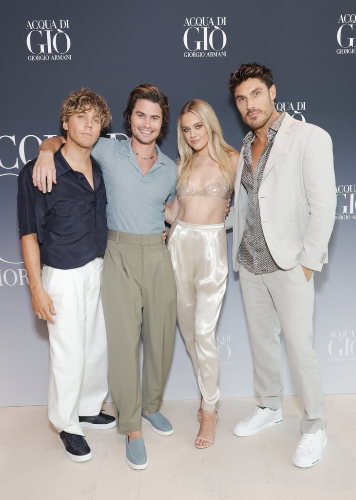 Chase Stokes and Kelsea Ballerini at Armani Event