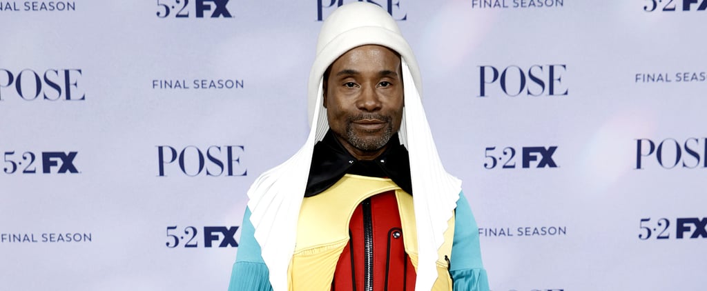 Cascading Pleats and Platform Boots! Billy Porter's Pose Premiere Look Is a Work of Art
