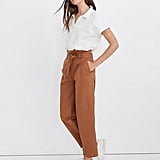 Herringbone Paperbag Pants | 26 
