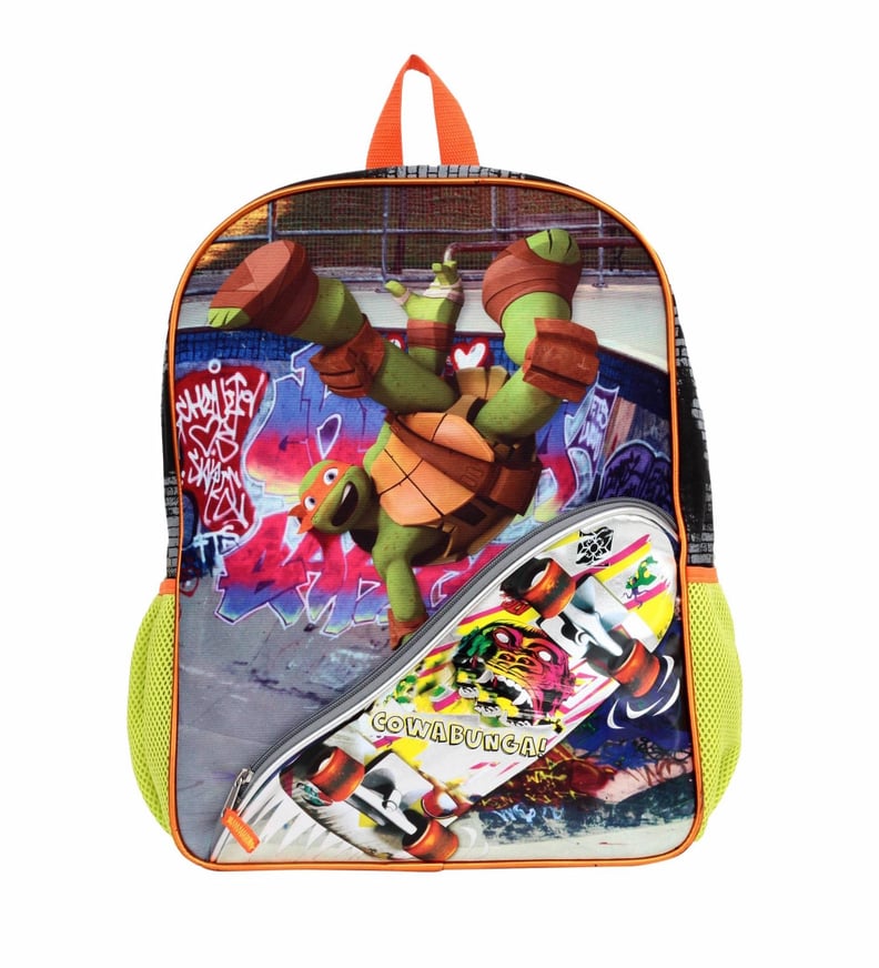 TMNT Skateboarding Turtles Backpack