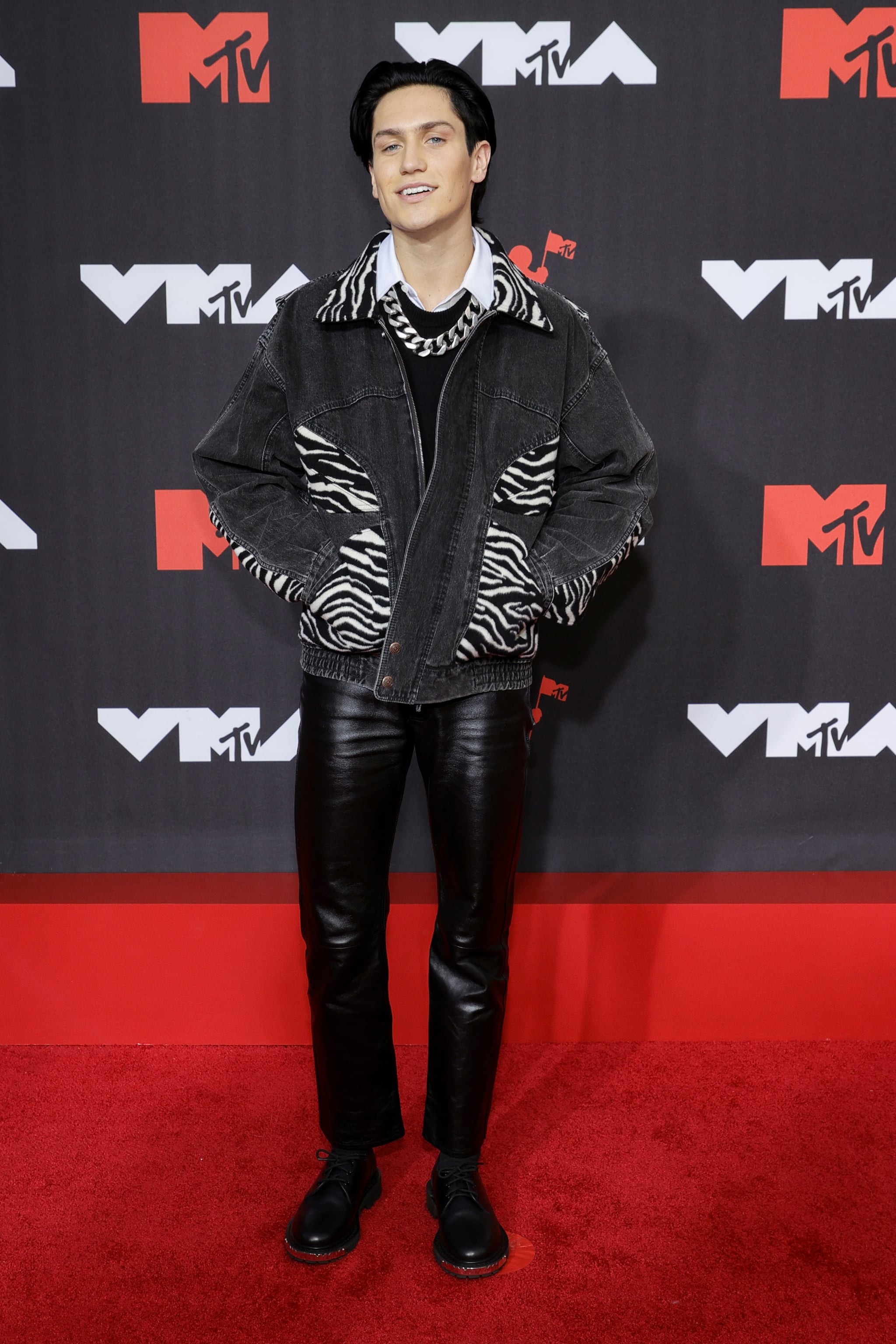 Lil Huddy at the 2021 MTV VMAs