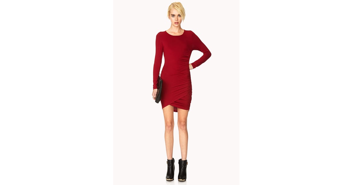 Forever 21 Ruched Dress 50 Date Night Finds That Cost Less Than Dinner Popsugar Fashion Photo 40