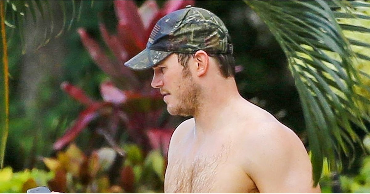 Chris Pratt Shirtless In Hawaii Pictures June 2018 Popsugar Celebrity 