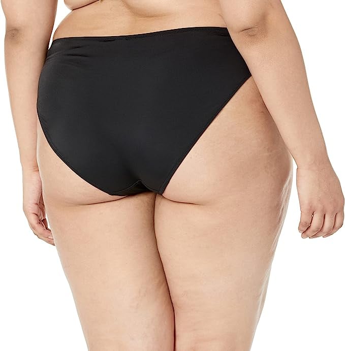 Relleciga Super High Waisted Bikini Bottom Black Size L