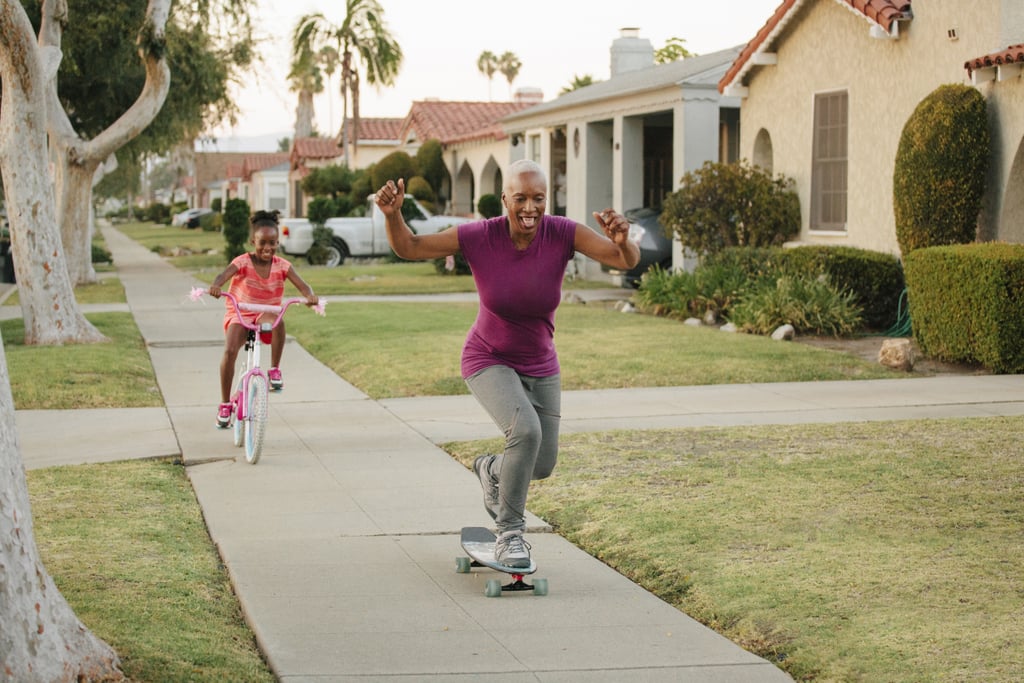 Ride bikes around the neighbourhood.