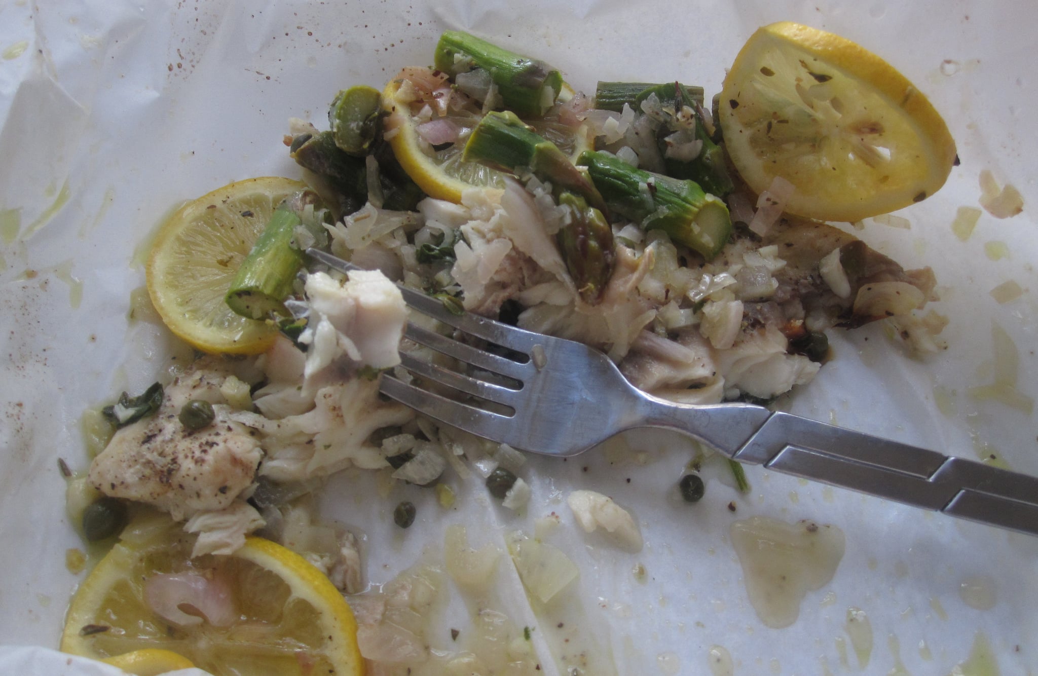 Parchment Paper Tilapia and Vegetable Recipe POPSUGAR Food