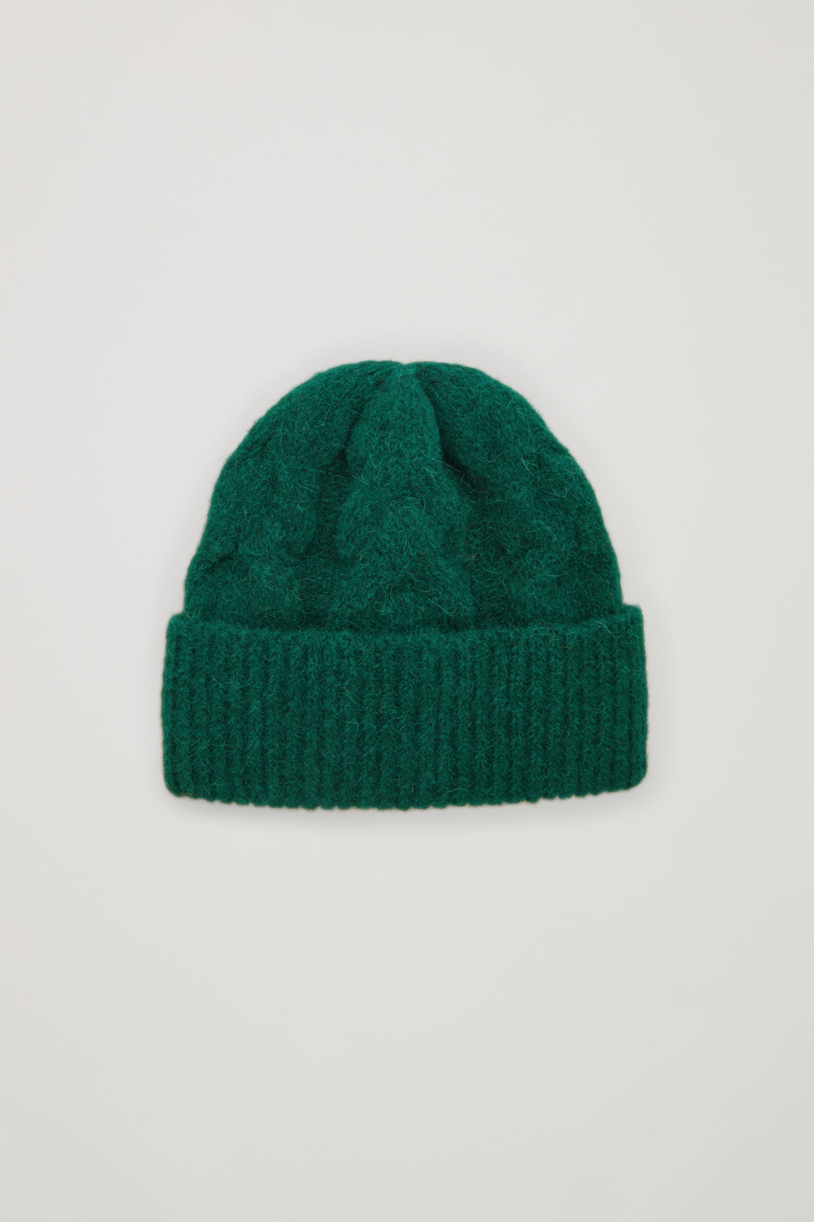 COS Alpaca-Yak Wool Mix Cable Hat 