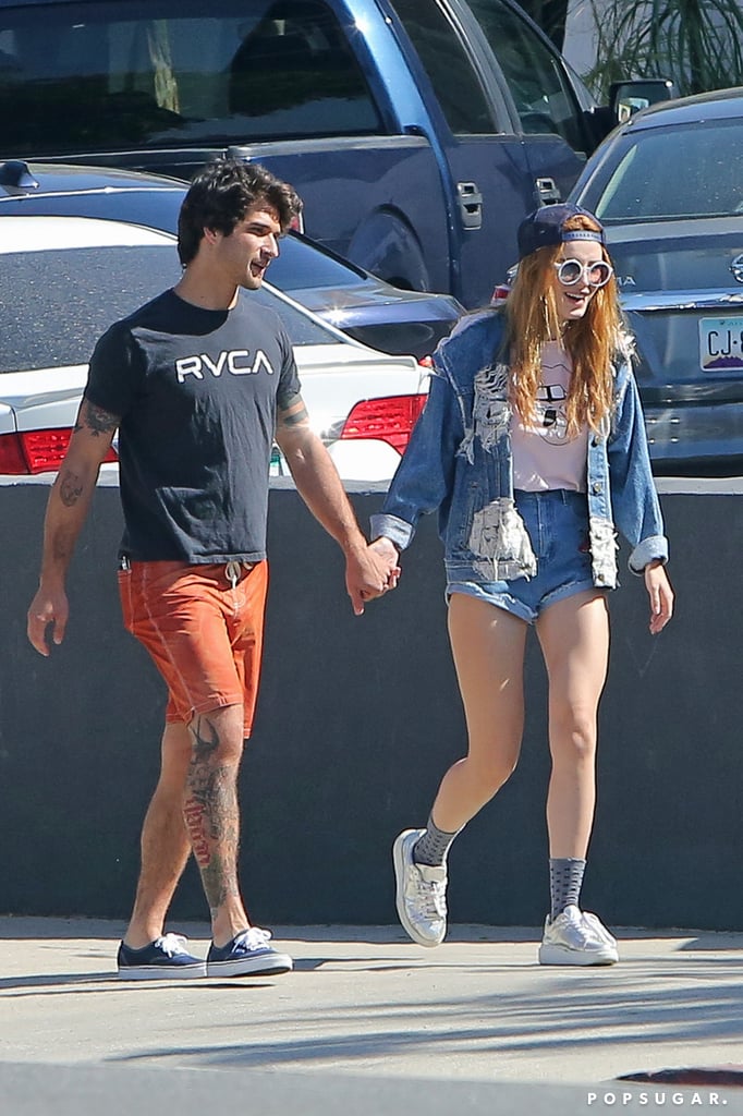Bella Thorne and Tyler Posey PDA in LA October 2016