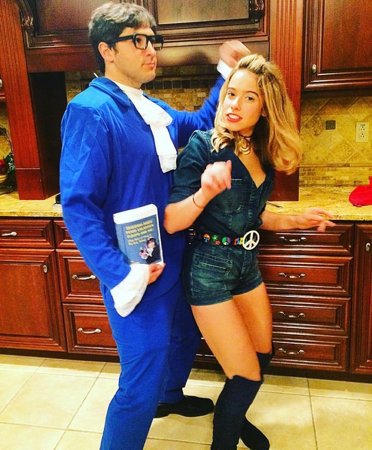 Austin Powers And Felicity Shagwell Homemade Halloween