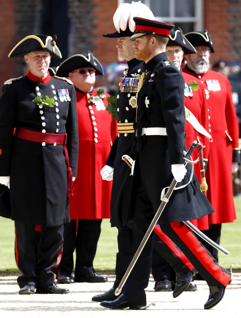 Prince Harry at the Founder's Day Parade June 2019