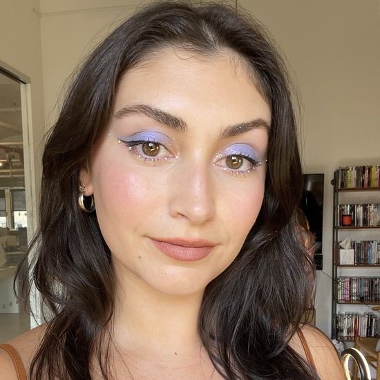 I Tried the Crystal Eye Makeup Trend With Photos