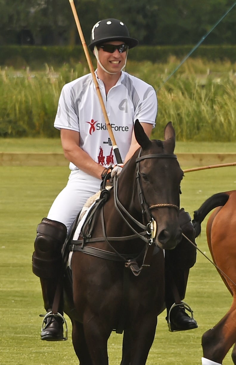 By July, Prince William Was Back in His Element at a Polo Match