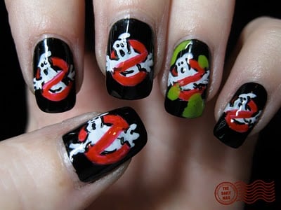 Ghostbusters Geeky Nail Art Popsugar Tech Photo 16