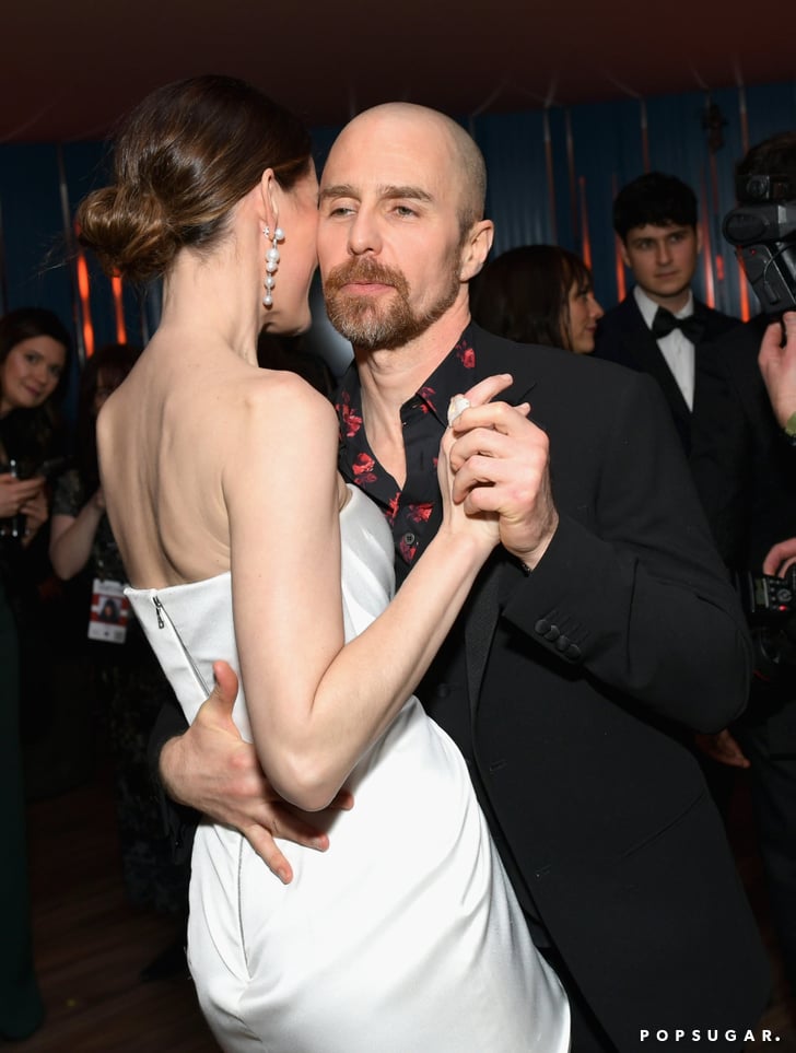 Leslie Bibb and Sam Rockwell | Celebrities at 2019 Oscars Afterparties