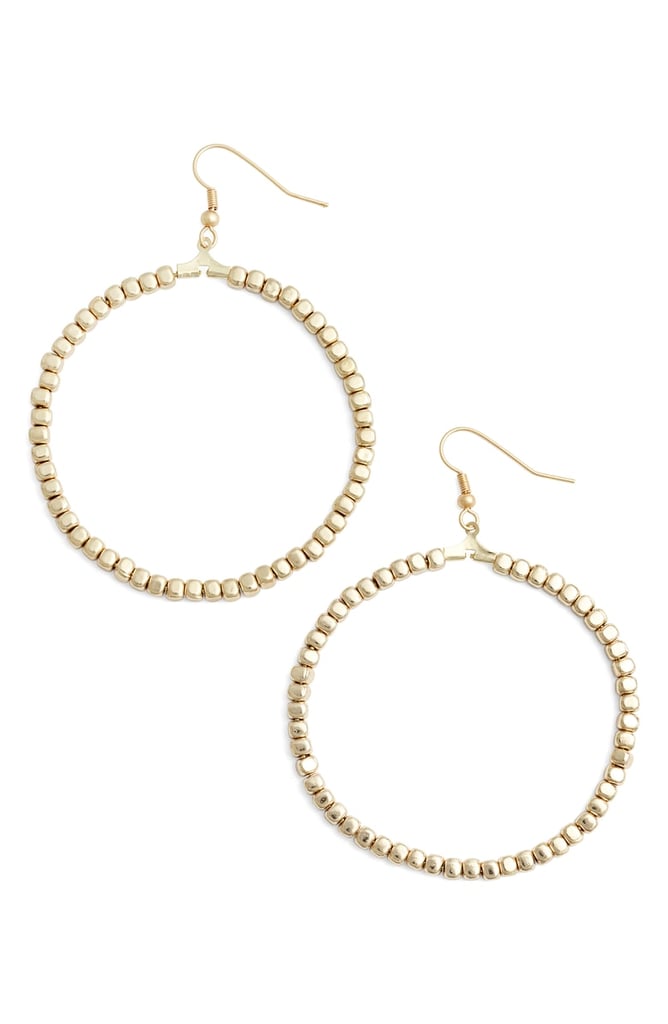 Gold Hoop Earrings | POPSUGAR Fashion