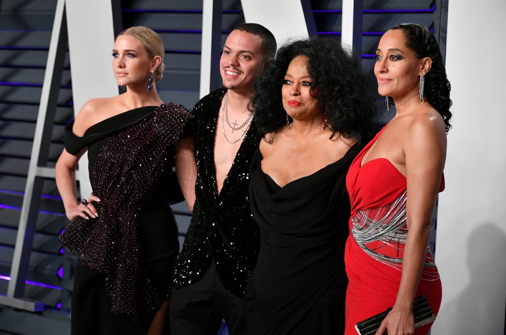 Diana Ross and Her Family at 2019 Oscars Afterparty