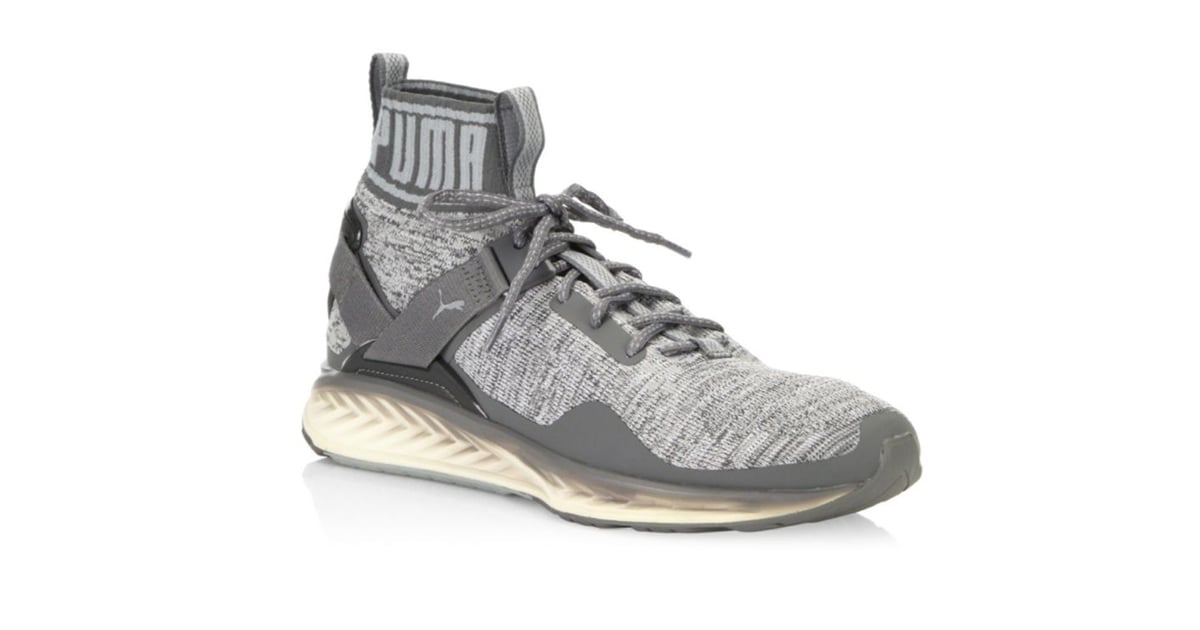 puma ignite evoknit 3 grey kids