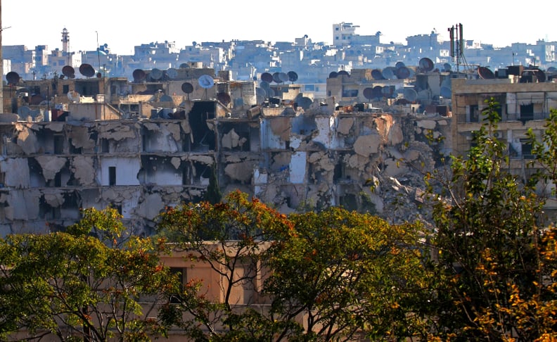 The destruction in an Aleppo neighborhood that was recaptured by Syrian forces in October.