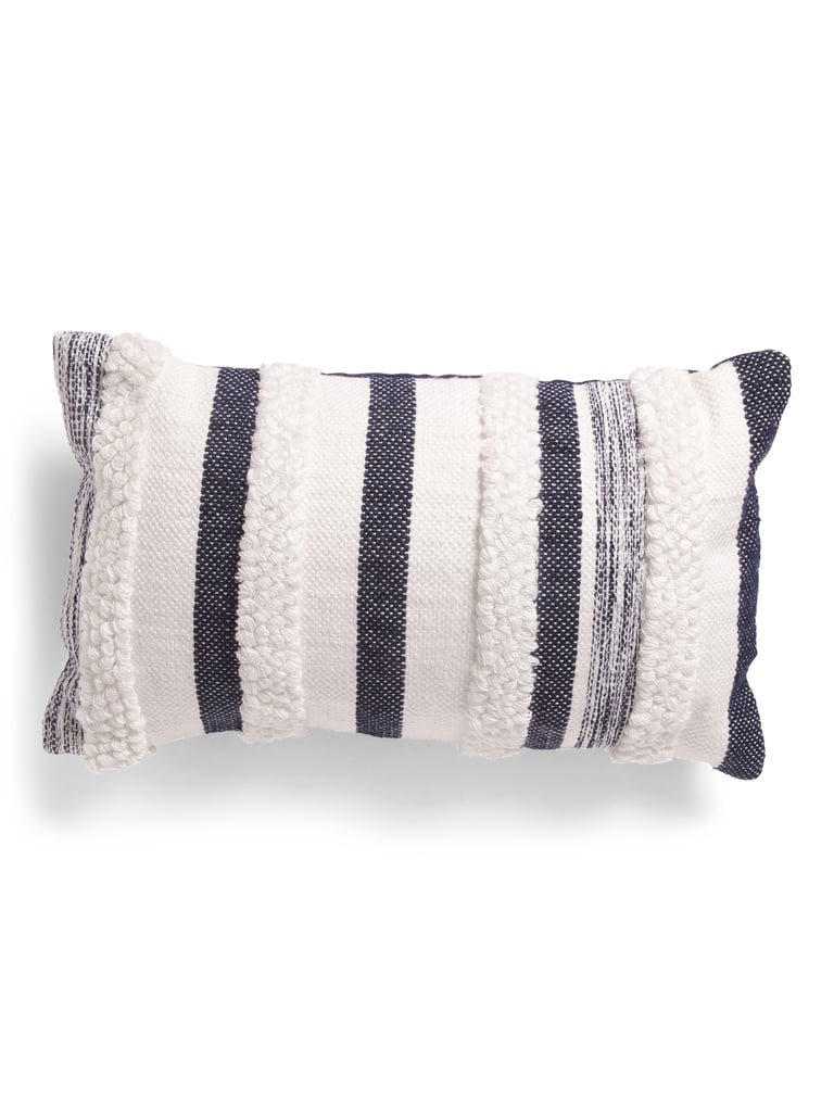 Indoor Outdoor Loop Textured Pillow