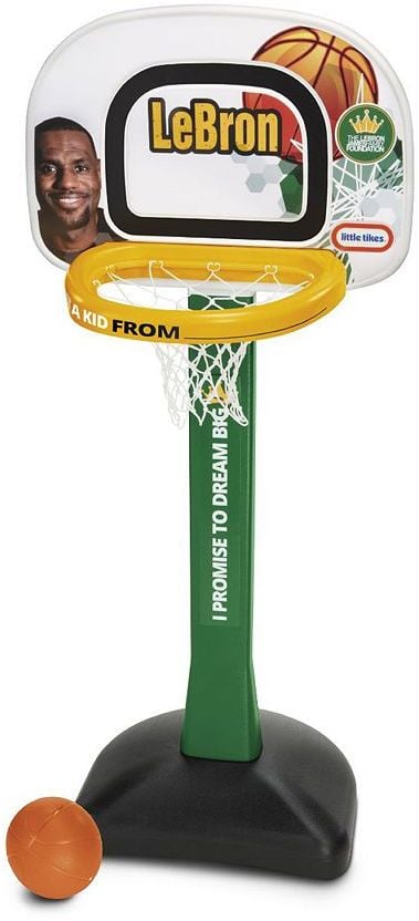 lebron james little tikes basketball hoop