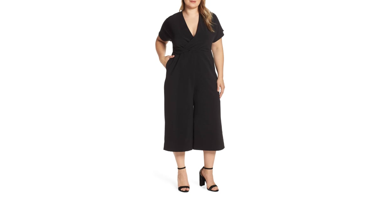 Leith clearance surplice jumpsuit